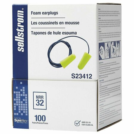 SELLSTROM H10 Disposable Earplugs S23412